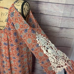 Umgee Cold Shoulder Dress M